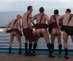 kilts on deck