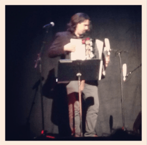Bear McCreary performing score of Outlander at its World Premiere SDCC. 